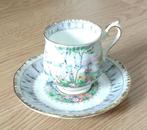 vintage kop en schotel Royal Albert, Silver Birch, volgnr 12, Antiek en Kunst, Antiek | Servies los, Ophalen of Verzenden