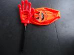 Trick or treat snoepzak pompoen met handvat, halloween, Ophalen of Verzenden, Zo goed als nieuw, Feestartikel, Halloween of Griezel