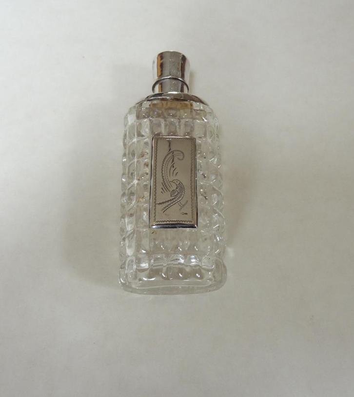 Parfumflesje met zilver, Hollands antiek, 65,00 eur., Antiek en Kunst, Antiek | Goud en Zilver, Zilver, Verzenden