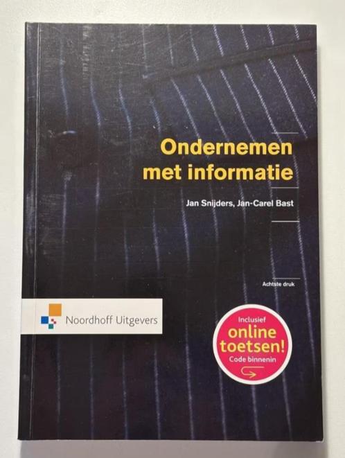 Ondernemen met informatie, Boeken, Studieboeken en Cursussen, Zo goed als nieuw, HBO, Ophalen of Verzenden