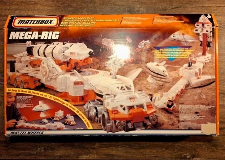 Matchbox set 35854 Mattel wheels
MEGA-RIG Powered Space 1998, Verzamelen, Speelgoed, Gebruikt, Ophalen of Verzenden