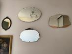 4 mooie oude brocante spiegels, Minder dan 50 cm, Gebruikt, Ophalen of Verzenden, Minder dan 100 cm
