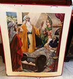 Oude schoolplaat nr. 32: Geboorte van Sint Jan, Ophalen