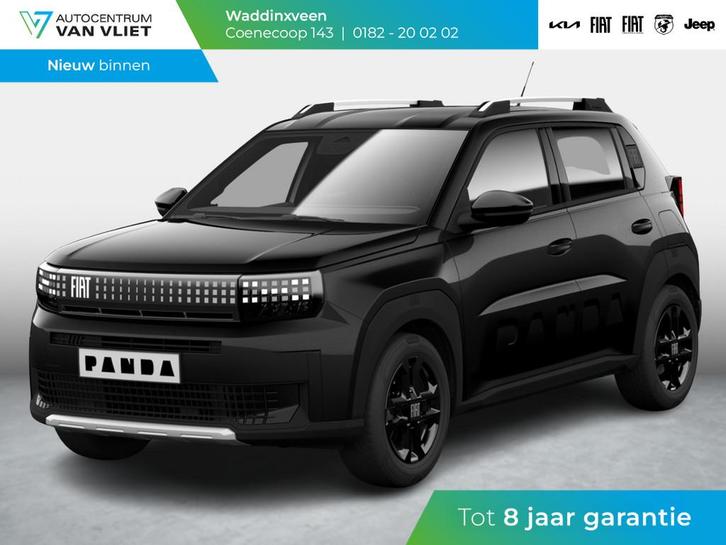 Fiat Grande Panda 1.2 Hybrid Edizione Nero | Automaat | PDC, Auto's, Fiat, Bedrijf, Te koop, Panda, ABS, Airbags, Airconditioning