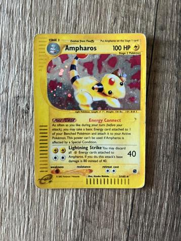Ampharos holo - 2/165 - Expedition base beschikbaar voor biedingen