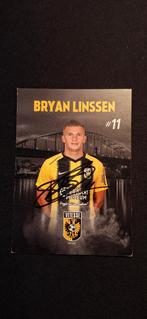 Spelerskaart met handtekening; Bryan Linssen # Vitesse, Verzamelen, Verzenden, Nieuw, Vitesse, Spelerskaart