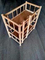 Houten poppen stapelbed met ladder, lxbxh 55x30x55, Kinderen en Baby's, Speelgoed | Poppen, Ophalen, Zo goed als nieuw, Babypop