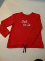 Rode hoodie trui sweater maat 122, Ophalen of Verzenden, Zo goed als nieuw, Meisje, Trui of Vest
