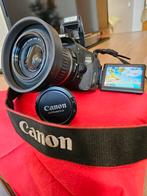 Canon 600d + 18-55mm Full HD video, Ophalen of Verzenden, Zo goed als nieuw, Canon
