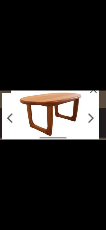 Vintage Deense Salontafel Niels Bach,  Hansen beschikbaar voor biedingen
