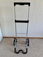 Stevige aluminium boodschappentrolley zonder tas, Ophalen, 30 cm of meer, Gebruikt, Zwart