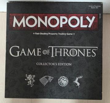 Monopoly Game of Thrones Collector's Edition beschikbaar voor biedingen