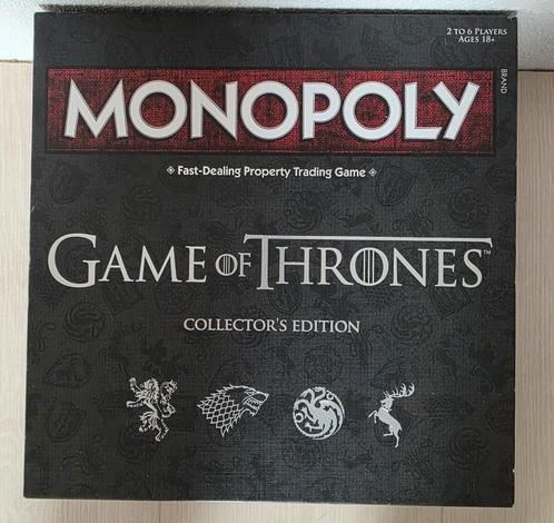 Monopoly Game of Thrones Collector's Edition, Hobby en Vrije tijd, Gezelschapsspellen | Bordspellen, Zo goed als nieuw, Ophalen of Verzenden