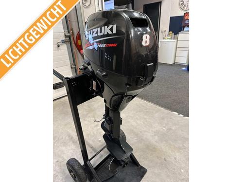 Suzuki 8pk DF8ARL Afstandbediend elec start buitenboordmotor, Watersport en Boten, Buiten- en Binnenboordmotoren, Gebruikt, Benzine