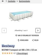 Zwembad, Tuin en Terras, Zwembaden, Minder dan 80 cm, Rond, Ophalen of Verzenden, Zo goed als nieuw