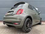 Fiat 500 0.9 TwinAir Turbo Sport 105 PK *leder *carplay *16, Auto's, Fiat, Voorwielaandrijving, Gebruikt, Zwart, 905 kg