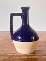 Waterkan - keramiek - gekleurd blauw geglazuurd, Antiek en Kunst, Ophalen of Verzenden