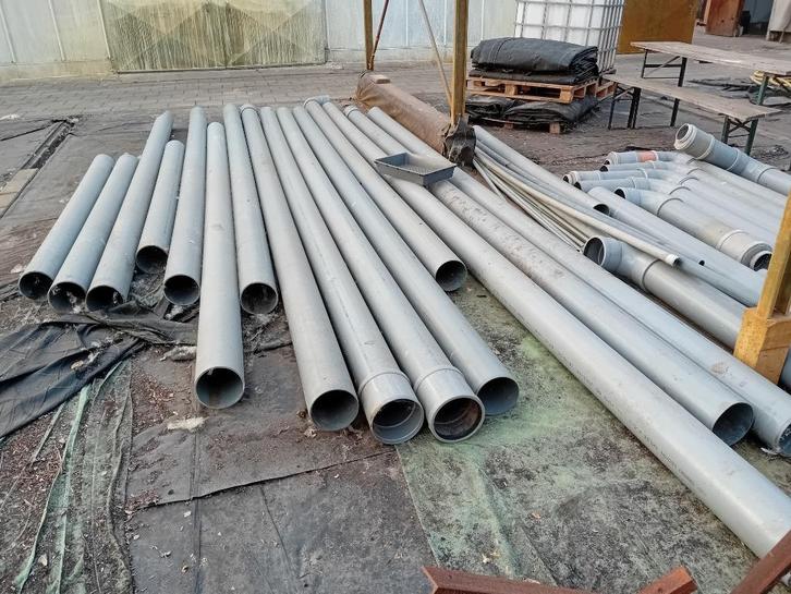 Pvc 160mm hobby verbouwen, Doe-het-zelf en Verbouw, Buizen en Afvoer, Zo goed als nieuw, Rechte buis, Pvc, 4 tot 6 meter, 80 mm of meer