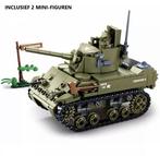 🎁 WW2 Bouwstenen - I12 - Amerikaanse M5 Light Tank 🎁, Ophalen of Verzenden, Nieuw