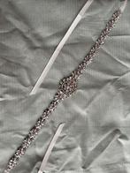 Nieuwe bling strass riem ivoren lint, Ophalen of Verzenden, Nieuw, Overige kleuren, Accessoires