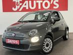 Fiat 500 1.0 Hybrid Lounge ECC AIRCO, PANORAMADAK, CAR-PLAY, Voorwielaandrijving, Stof, Gebruikt, Euro 6