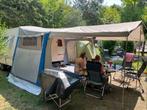 Rapido Export klapcaravan – met voortent & luifel, Standaardzit, 500 - 750 kg, Tot en met 6, Schokbreker