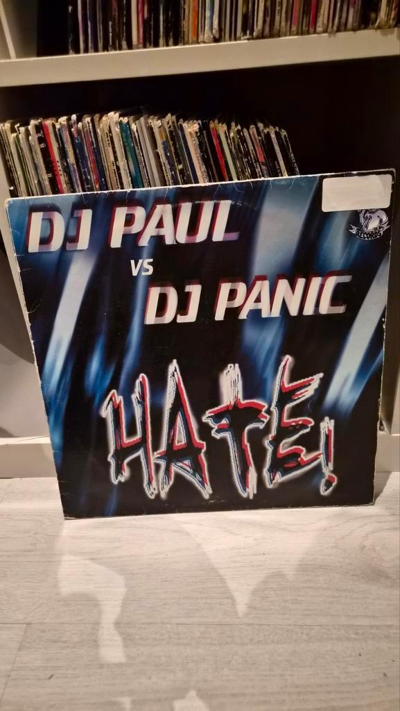 Paul en Panic - Hate - Millennium Hardcore vinyl / plaat, Cd's en Dvd's, Vinyl | Dance en House, Zo goed als nieuw, 12 inch, Ophalen of Verzenden
