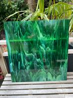 Groene Glasplaat Tiffany/Glas-in-lood, Ophalen