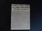Excelsior - Sparta 1960/1961, Ophalen of Verzenden, Gebruikt, Overige binnenlandse clubs, Poster, Plaatje of Sticker