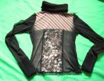 qbl  LEUKE TRANSPARANTE BLOUSE van MEXX Maat:L/M, Ophalen of Verzenden, Zo goed als nieuw, Maat 38/40 (M), Zwart