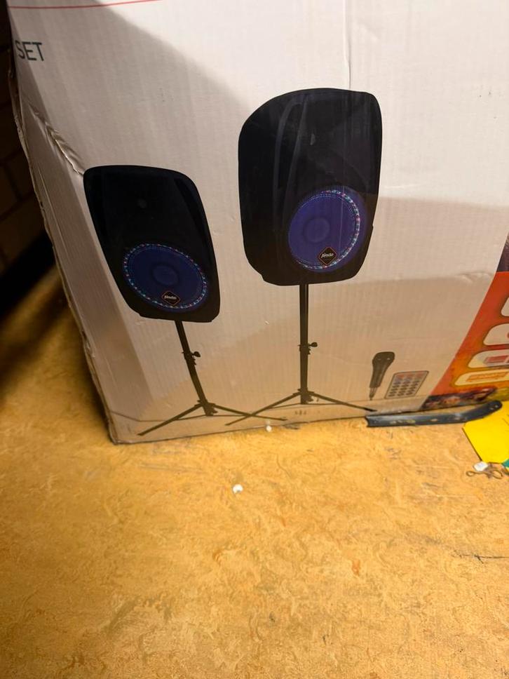 Alecto PAS-210 set. Bluetooth boxen, Audio, Tv en Foto, Luidsprekers, Overige typen, Minder dan 60 watt, Overige merken, Ophalen