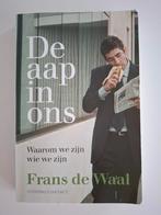 Frans Waal - De aap in ons, Ophalen, Zo goed als nieuw, Frans Waal