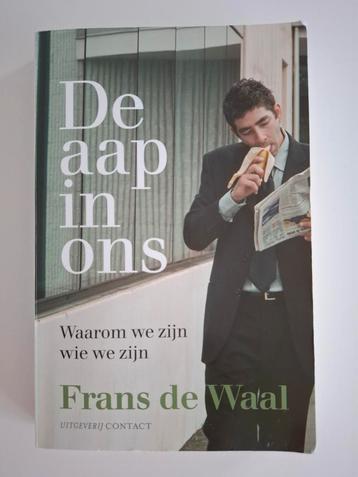 Frans Waal - De aap in ons beschikbaar voor biedingen