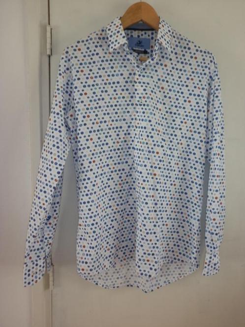 overhemd maat  M  modern fit merk : Culture, Kleding | Heren, Overhemden, Zo goed als nieuw, Halswijdte 39/40 (M), Blauw, Ophalen of Verzenden