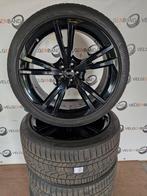 Winterset Audi Q7 4m 285 35 22 zwart 5x112 66.5 velgen black, Gebruikt, 285 mm, Banden en Velgen, Overige maten