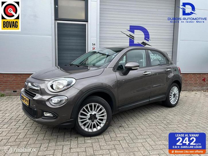 Fiat 500 X 1.4 Turbo MultiAir Lounge|NAVI|CRUISE|TREKHAAK|BT, Auto's, Fiat, Bedrijf, Te koop, 500X, ABS, Airbags, Airconditioning