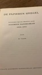 Oud boek zeldzaam uitgave 25-jr Algemeen Handelsblad 1953, Gelezen, Verzenden