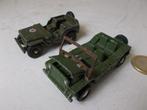 1958/1975 Dinky Toys 601 MINI MOKE + 80B JEEP (Opknappers), Ophalen of Verzenden, Gebruikt, Auto, Dinky Toys