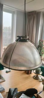 Industriële design lamp model Refractor, Huis en Inrichting, Ophalen of Verzenden, Gebruikt, Glas, Minder dan 50 cm