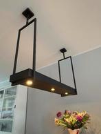 Industriële hanglamp zwart - Goossens, Huis en Inrichting, Ophalen, Zo goed als nieuw, Metaal, 75 cm of meer