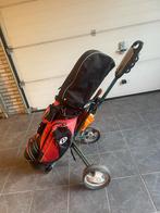 Golftas met inklapbare golfkar, Ophalen, Gebruikt, Tas, Overige merken