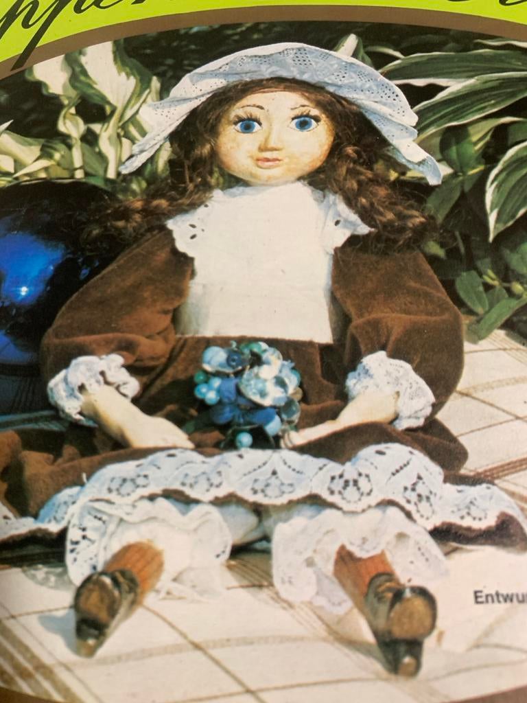 Vintage Kolb 948 Kolboton Poppen HobbySet poppenmaakset, Ophalen of Verzenden, Gebruikt, Pop