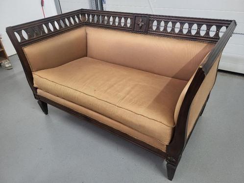 antieke vintage bank, Antiek en Kunst, Antiek | Meubels | Stoelen en Banken, Ophalen
