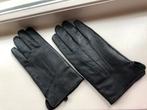 Zwarte leren handschoenen (maat L), Kleding | Dames, Mutsen, Sjaals en Handschoenen, Ophalen of Verzenden, Zo goed als nieuw, Handschoenen