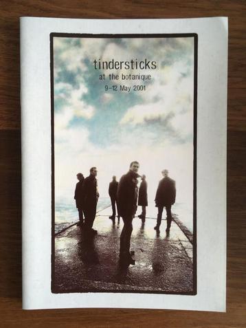 Programmaboekje Tindersticks Concertreeks Botanique 2001 beschikbaar voor biedingen