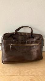 Stijlvolle heren tas of laptoptas. Donkerbruin, Ophalen of Verzenden, Gebruikt