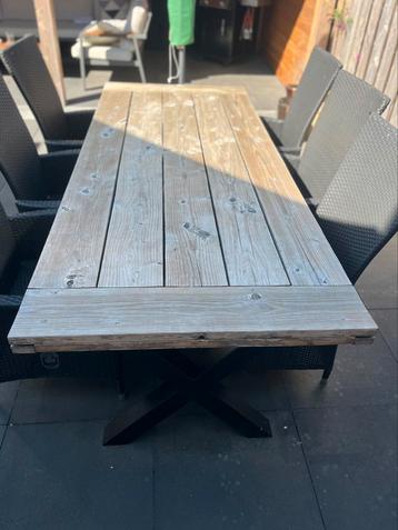 Tuintafel Douglas hout 240x100x78 beschikbaar voor biedingen