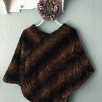 Warme omslagdoek stola poncho fake fur., Ophalen of Verzenden, Nieuw, Maat 42/44 (L), Sjaal