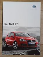 VW Golf GTI brochure uit 2005, Boeken, Ophalen of Verzenden, Zo goed als nieuw, Volkswagen