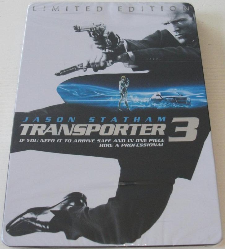 Dvd *** TRANSPORTER 3 *** Steelbook *NIEUW*, Cd's en Dvd's, Dvd's | Actie, Nieuw in verpakking, Actie, Vanaf 12 jaar, Ophalen of Verzenden